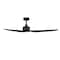 Wac Stella Indoor and Outdoor 3-Blade Smart Ceiling Fan 60in Matte Black with Remote Control, 3 Blades F-056 - alternate 4